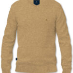 סריג לגבר V-Neck Cashmere בורדו