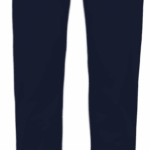 מכנסיים לגבר Stretch Textured Cotton- נייבי
