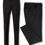 מכנסיים לגבר אלגנטיות IKONE SKINNY - שחור