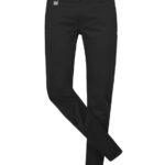 מכנסיים לגבר Skinny Cotton/Stretch- שחור