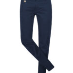 מכנסיים לגבר Skinny Cotton/Stretch- נייבי