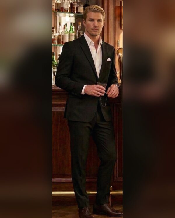 חליפת גברים סופר סלים פיט SUIT JP 100 – JOHN PETER LONDON
