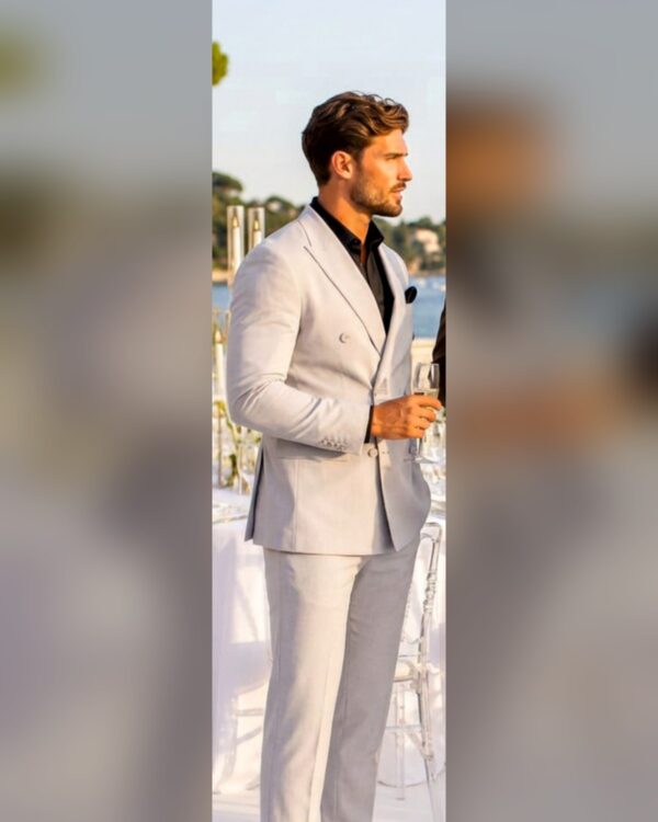 חליפת גברים כפתור כפול יוקרתית SUIT JP 11 DOUBLE - JOHN PETER LONDON
