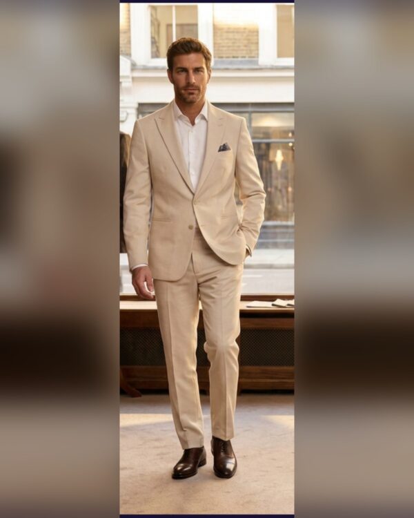 חליפת גברים סטרץ' יוקרתית SUIT JP 127 - JOHN PETER LONDON