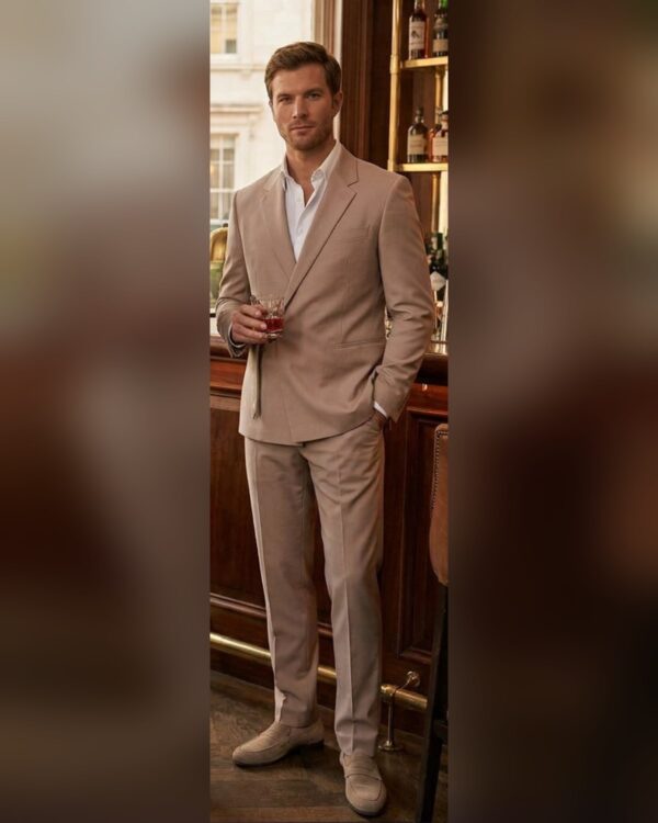 חליפת גברים אוברסייז מעוצבת SUIT JP 260 OVERSIZE - JOHN PETER LONDON